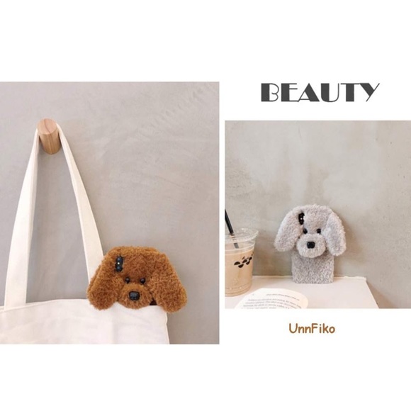 Teddy Dog Fluffy Fur Case iPhone 12 Pro Max EUC Sale - Picture 3 of 11